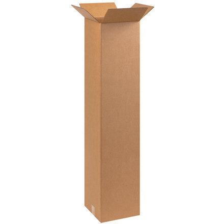9 x 9 x 48" Tall Corrugated Boxes