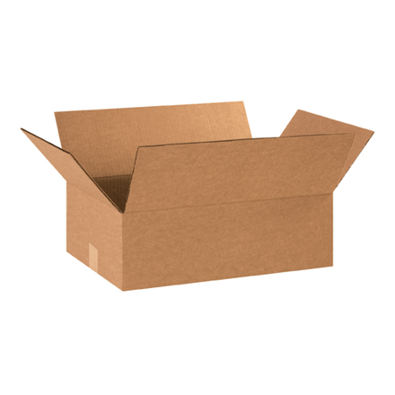 19 x 13 x 6" Flat Corrugated Boxes