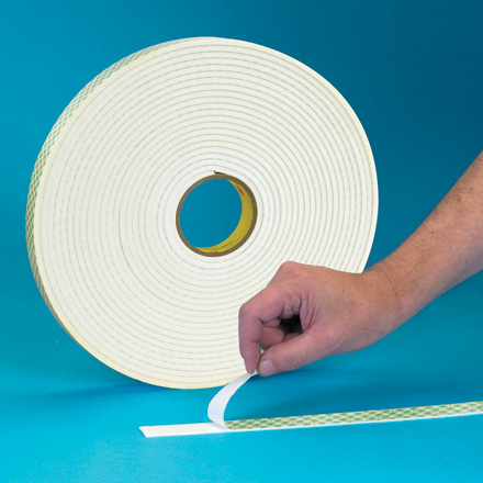 1/2" x 72 yds. 3M<span class='tm'>™</span> 4032 Double Sided Foam Tape