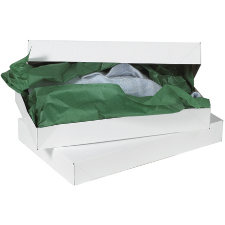 24 x 14 x 4" White Apparel Boxes