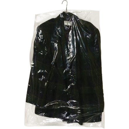 21 x 4 x 38" - 0.6 Mil Garment Bags