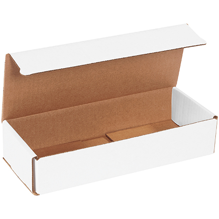 10 x 4 x 2" White Corrugated Mailers