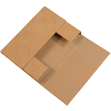 12 x 9 x 3" Kraft Easy-Fold Mailers