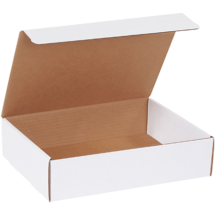 12 x 9 x 3" White Literature Mailer