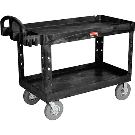 Rubbermaid<span class='rtm'>®</span> Utility Cart with Pneumatic Wheels - 54 x 25 x 37"