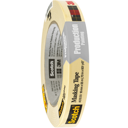 3/4" x 60 yds. 3M<span class='tm'>™</span> 2020 Masking Tape