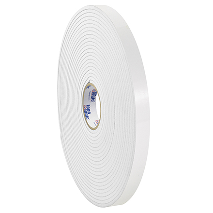 1" x 36 yds. (1/16" White) Tape Logic<span class='rtm'>®</span> Double Sided Foam Tape